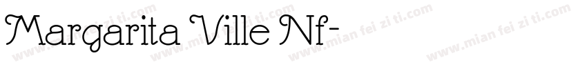 Margarita Ville Nf字体转换